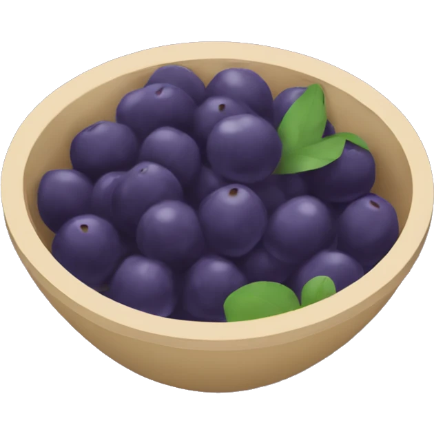 Açaí bowl emoji