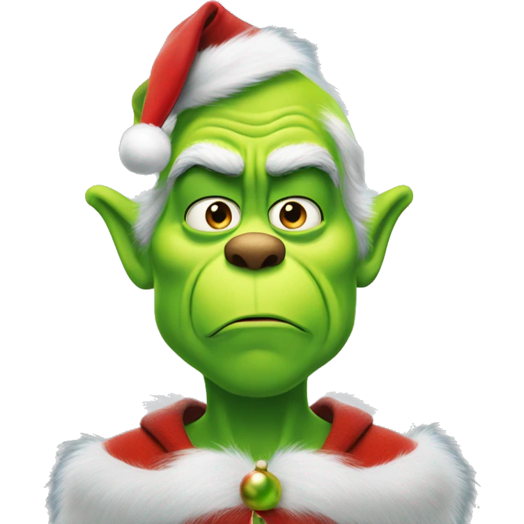 henry cavill as grinch emoji