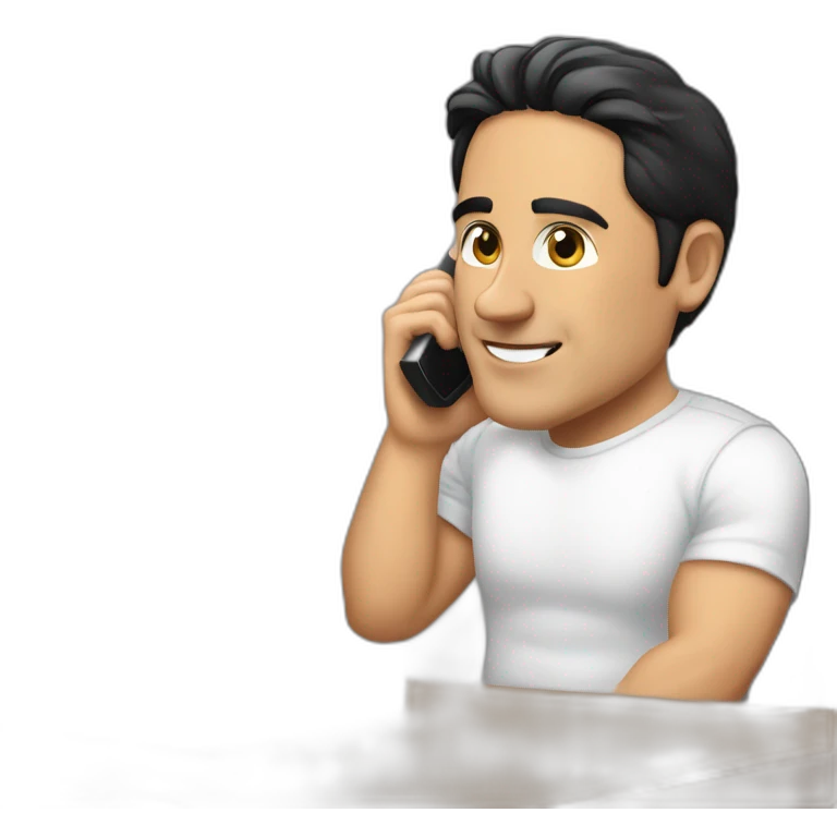 MARC CUBAN ON THE PHONE emoji