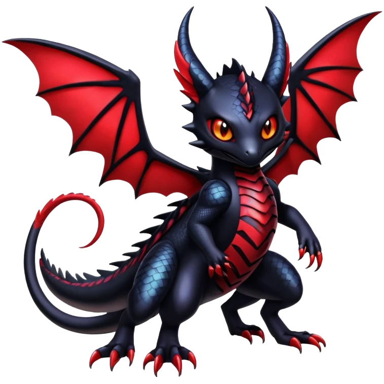 Shiny Epic Badass Gothic Noibat-Salandit-Litten-Hybrid emoji