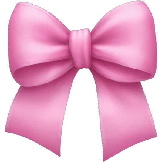 pink bow emoji