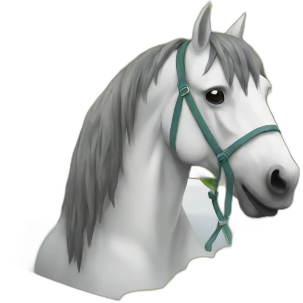 horse in bath full of pickles emoji