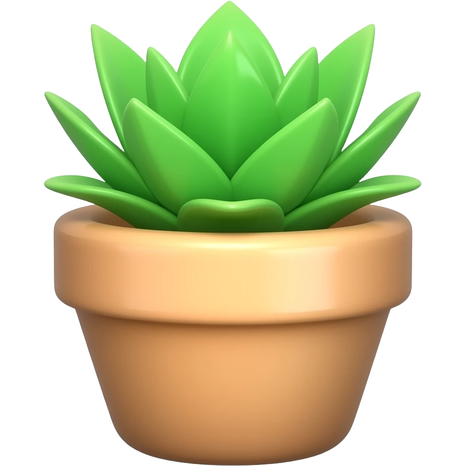 Pot, centered, no background, glossy, vibrant, mobile game asset emoji