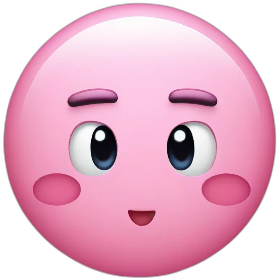 kirby face emoji