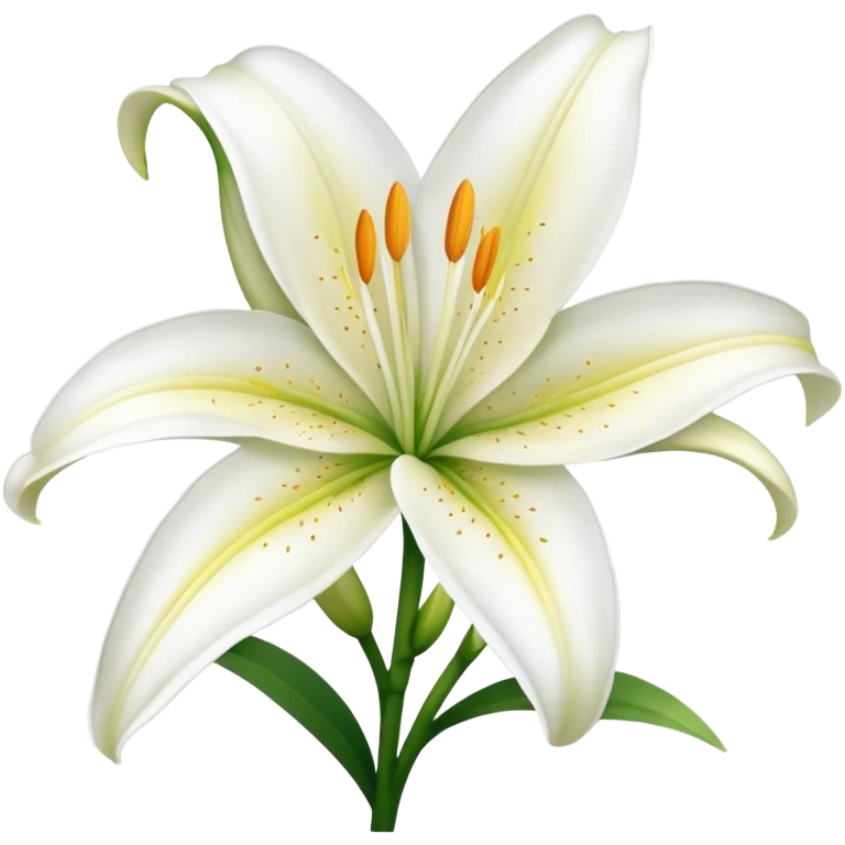 bunga lily emoji
