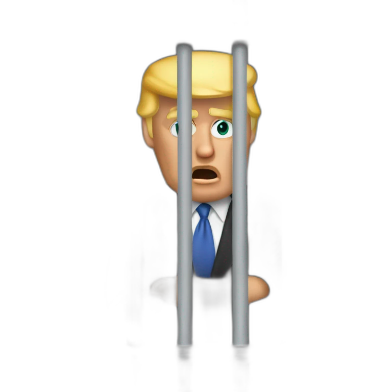trump-in-jail-cell emoji