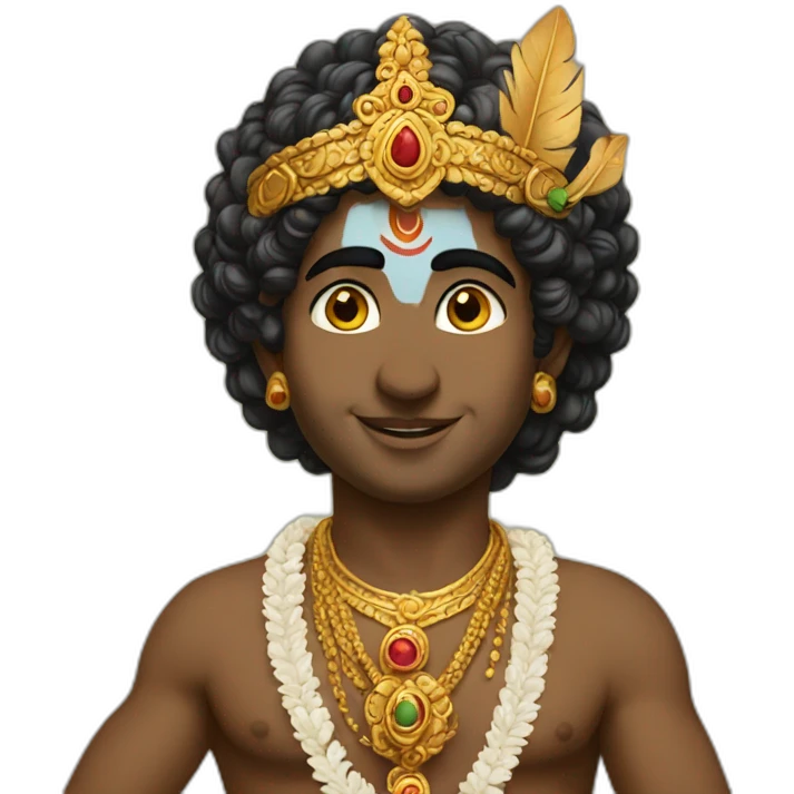 Krishna emoji