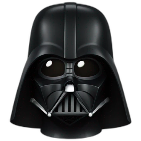 dark vador happy emoji