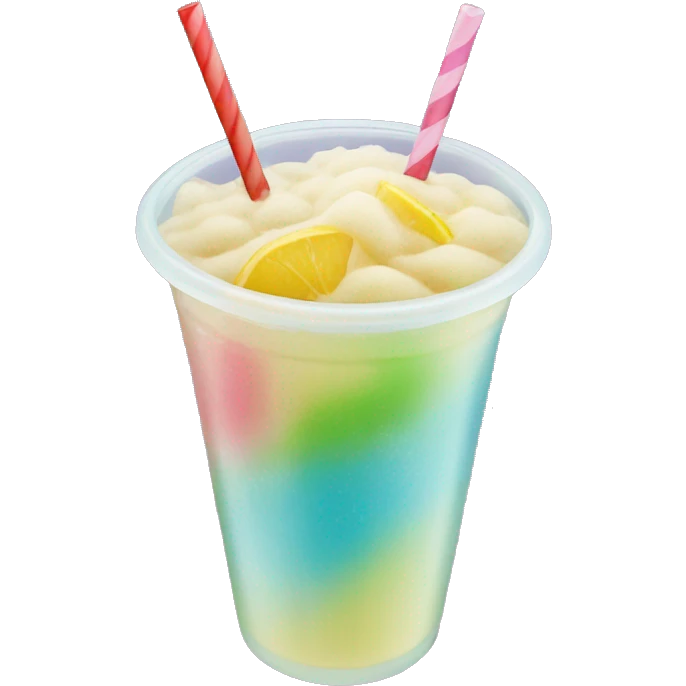 Slushie drink emoji