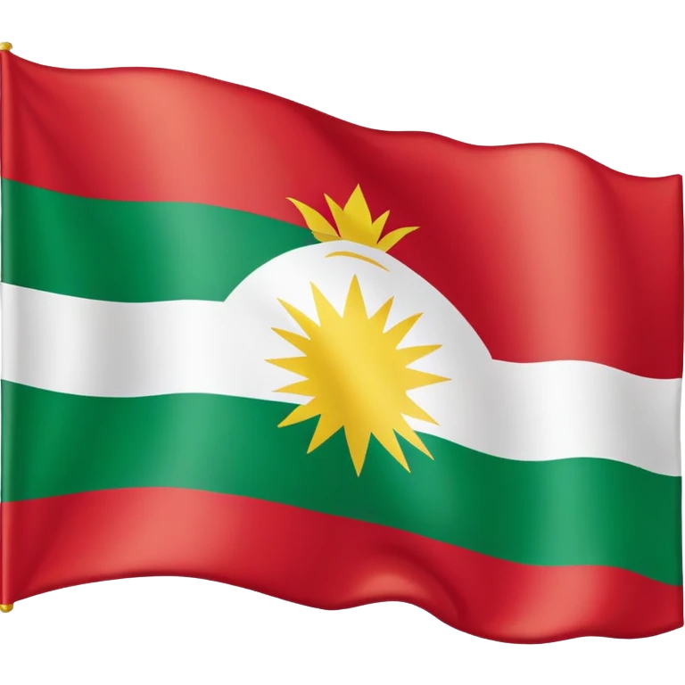 Kurdistan flag emoji