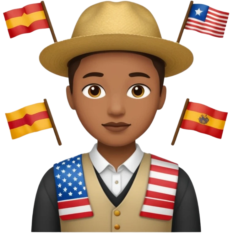 9 states of the 13 states emoji