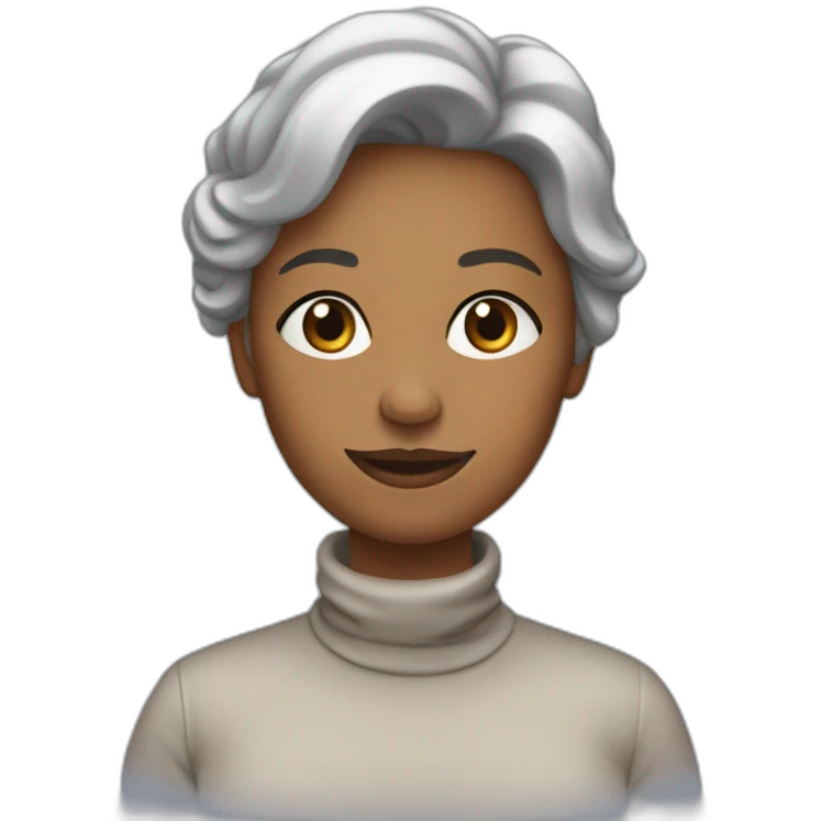 Une maman emoji