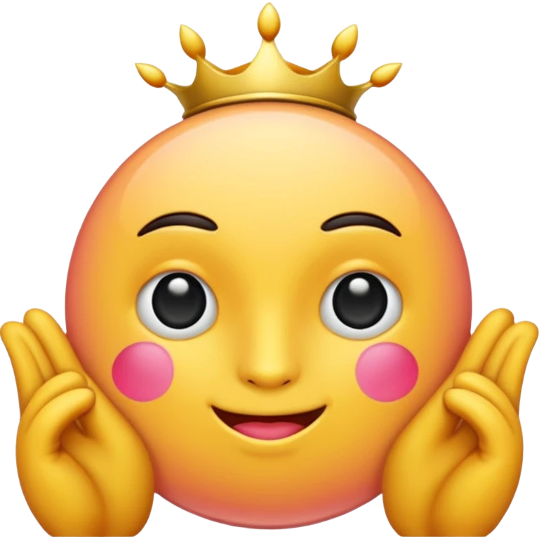 Sol rosa emoji