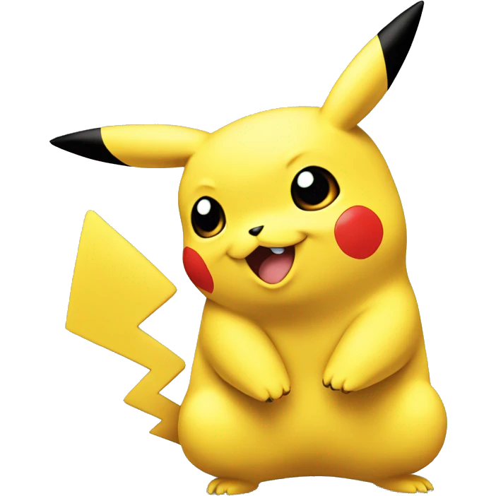Pikachu enojado  emoji