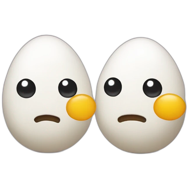 two-egg emoji
