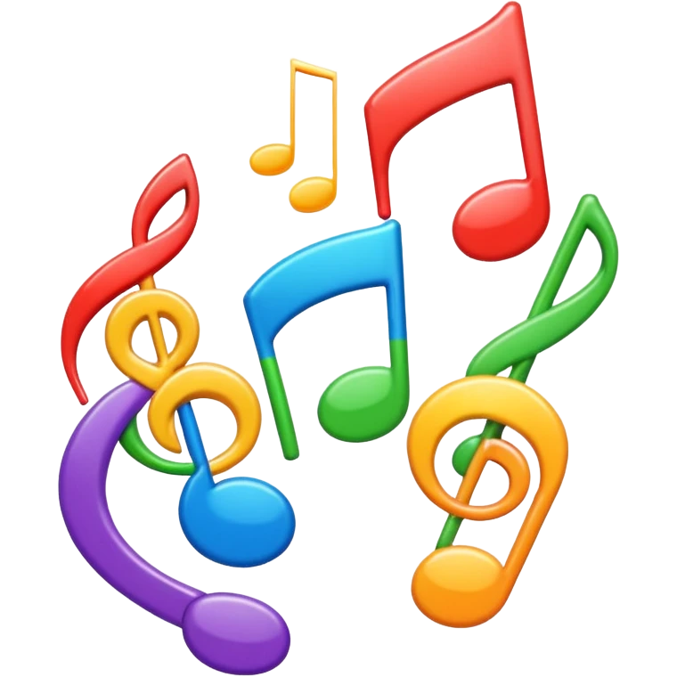 Music not with a black aura around it emoji