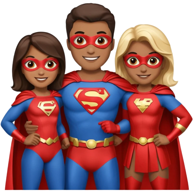 superhero family   family  emoji