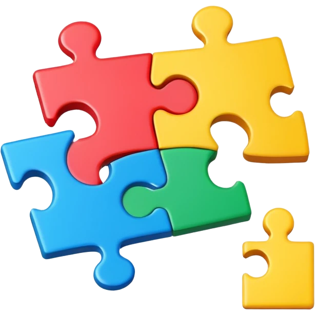 wrong puzzle piece in a hole emoji