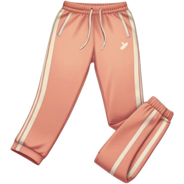 retro track pants laying on the floor emoji