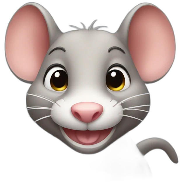 smirking rat emoji