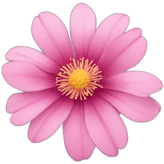 pink flower emoji