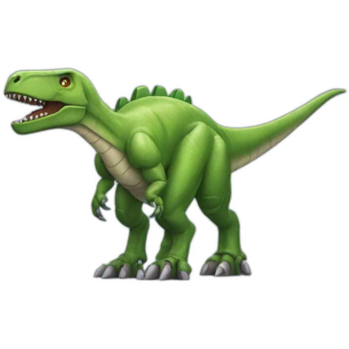Giant robot dinosaur emoji