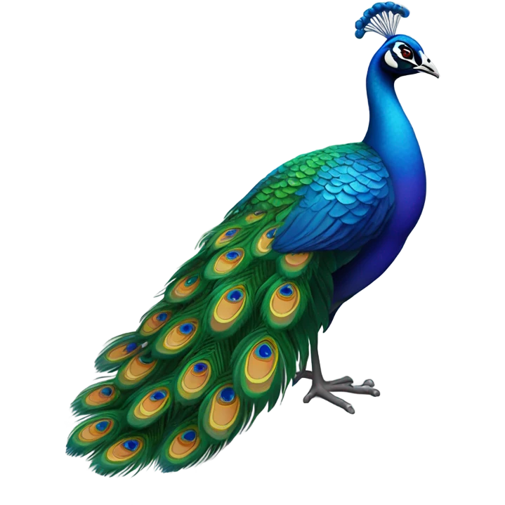 MSNBC peacock logo lying down  emoji