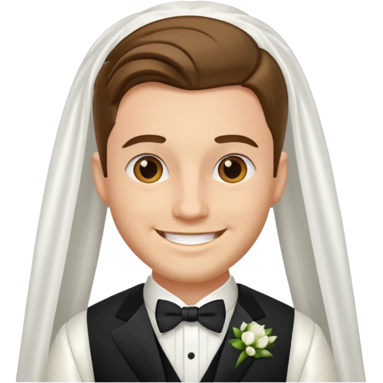 groom wedding dress emoji only emoji