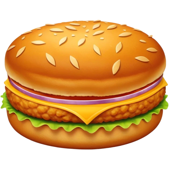 chicken patty emoji