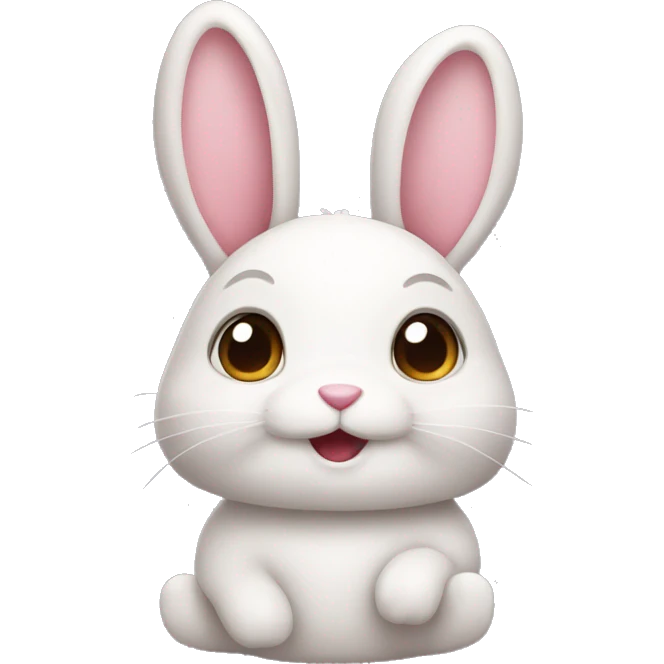 cute bunny emoji