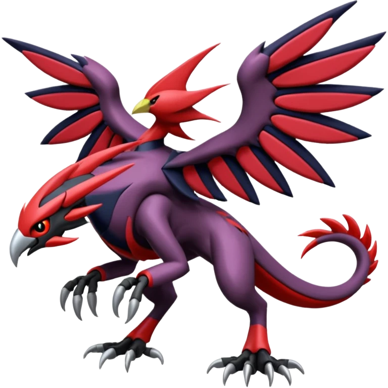 Yveltal-Palkia-Corviknight-Scizor-Darkrai-Genesect-Lunala-Vikavolt-fusion emoji