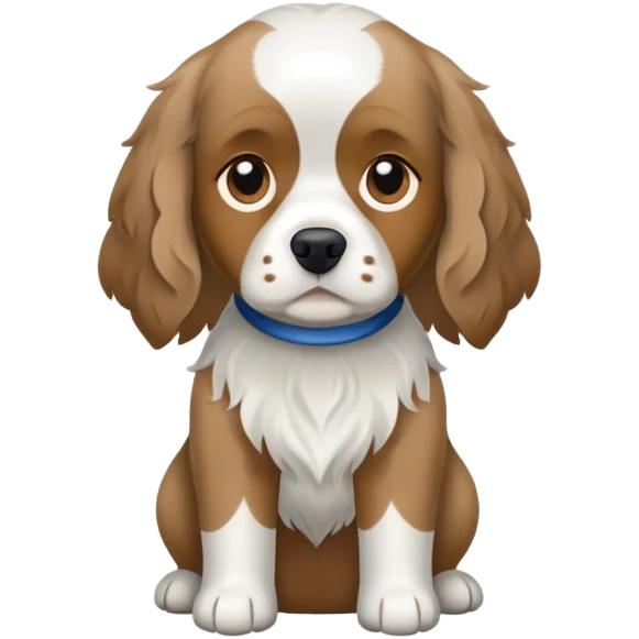 Blue Picardy spaniel emoji