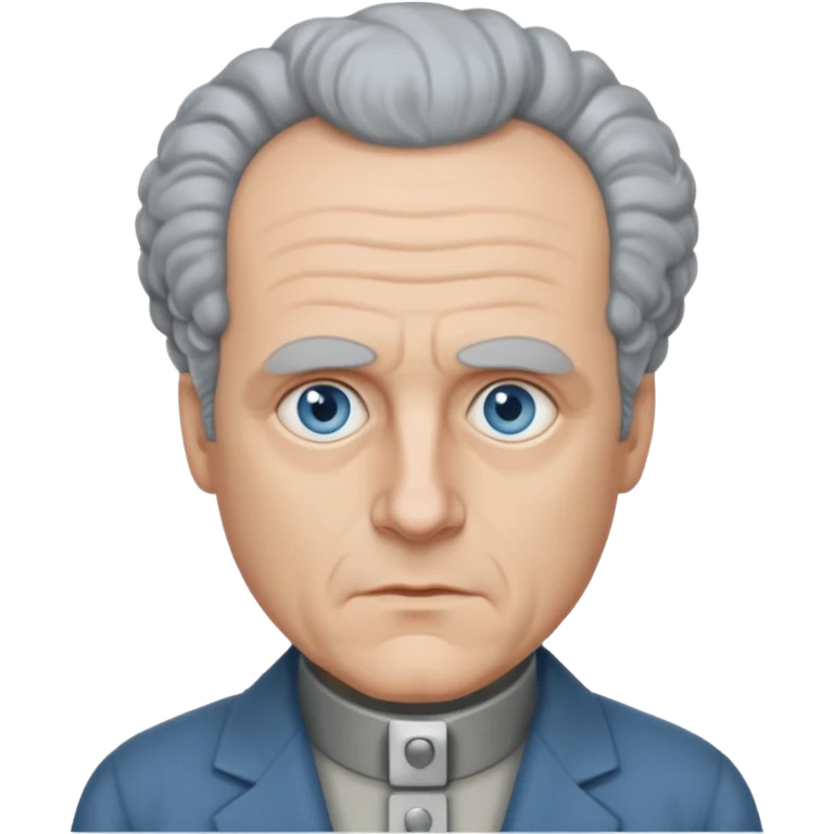 Sergei Eisenstein with blue eyes emoji