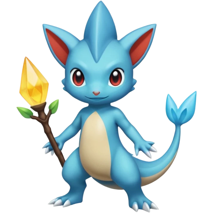 Axew-Amaura-fusion (full body) emoji