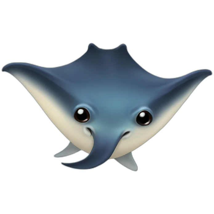 Cute little Manta  emoji