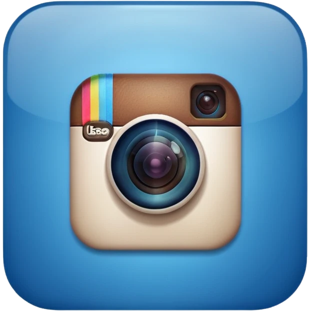Instagram logo emoji