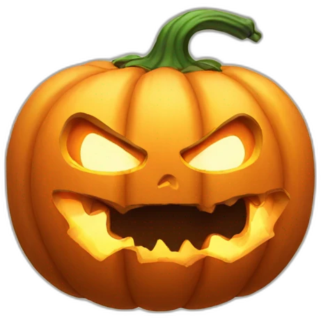 explosive-pumpkin emoji