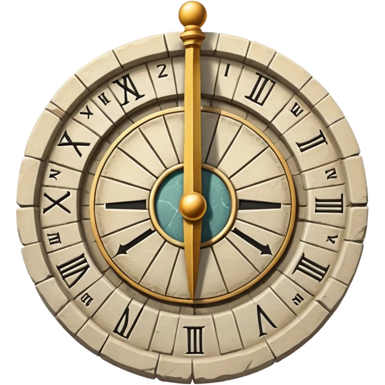 ancient sundial emoji