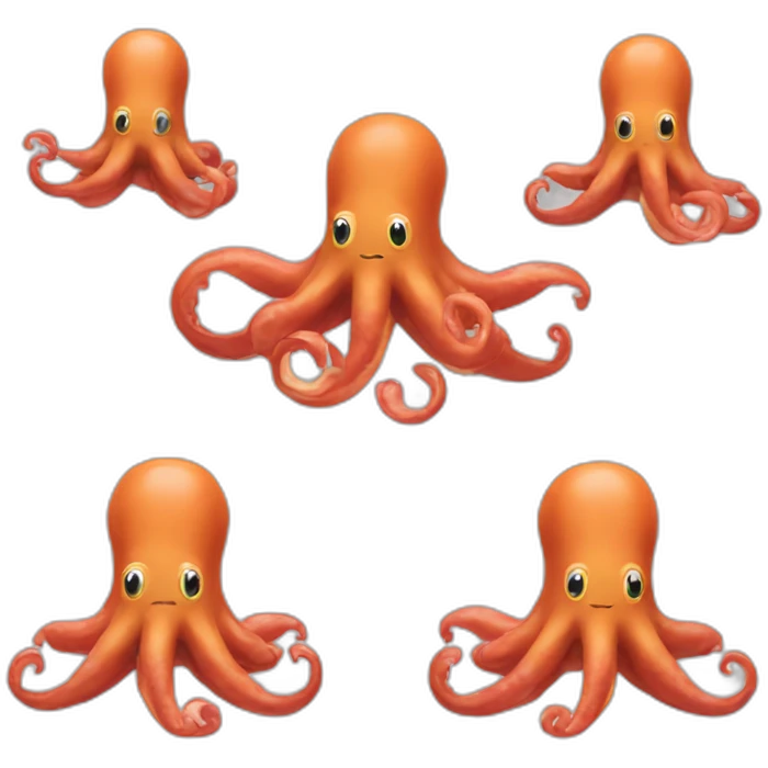 Hype hotdog octopus hybrid emoji