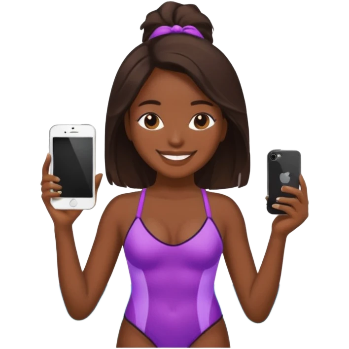 iphone 17 + a caribbean girl emoji