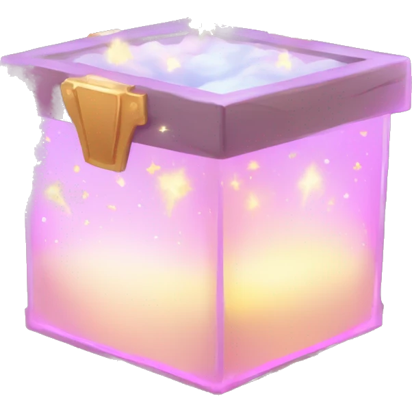 𓂺THE 𓂸MAGIC BOX𓂸𓂺  🄶littery✨box of magic light emoji