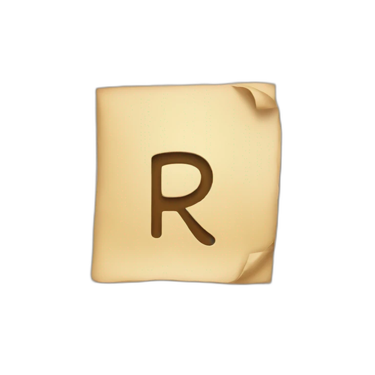 r letter emoji