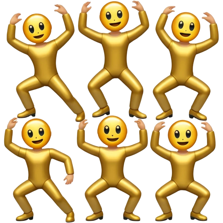 Создай картинку где металы тонцуют emoji