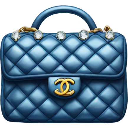 Diamond Chanel bag  emoji