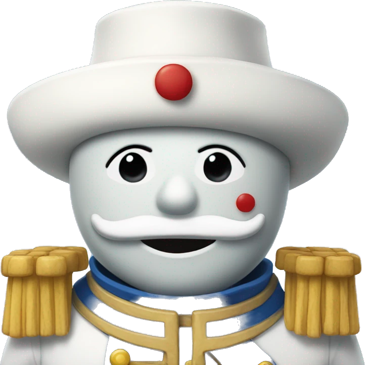 Bonhomme bleu  emoji