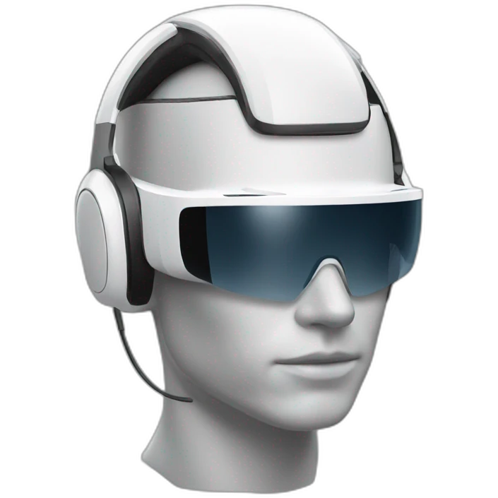 Apple Vision Pro headset emoji