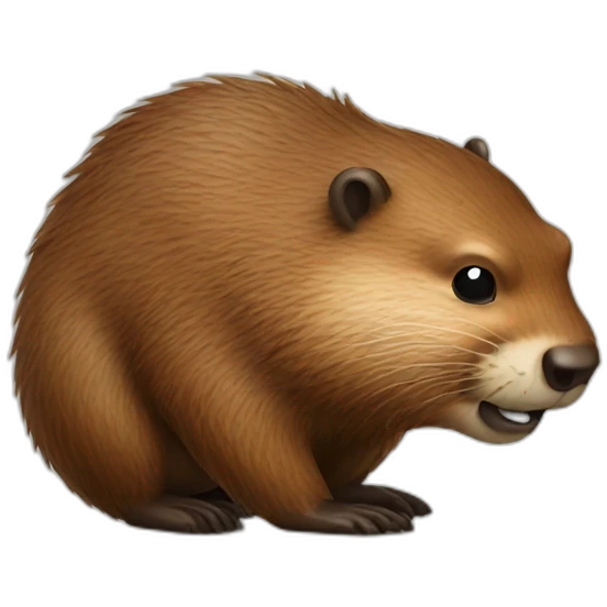 beaver emoji