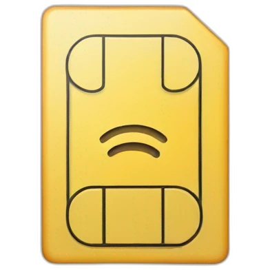mobile sim card emoji