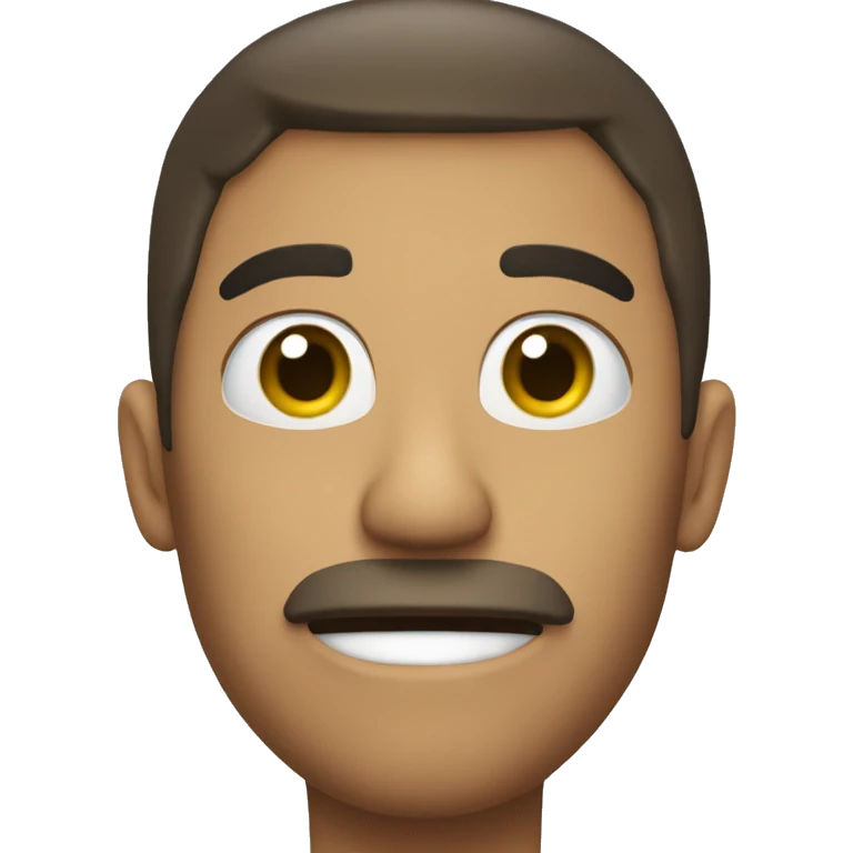 Persona haciendo mewing  emoji