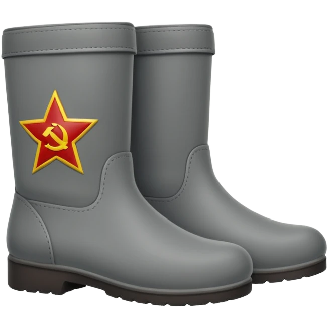 soviet valenki boots without heels on soft soles emoji